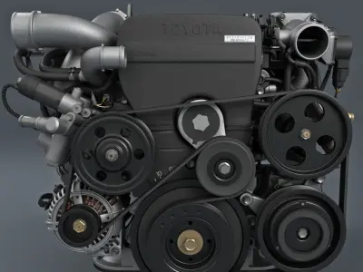  1JZ-GTE Engine (Full Edition) 