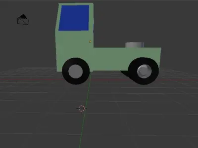 2018 Kenworth Cabover 3D model