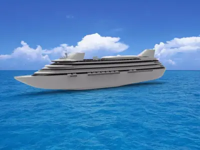 Cruise Ship 3D model purchase