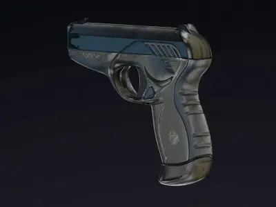 Vektor CP1 Low Poly Realistic Low-poly 3D model