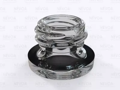 Glass finish - GME 40 20 - 13 mm - Screw neck without AB 3D model