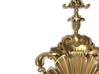 decorative pattern ready for 3D printing 3D model 70