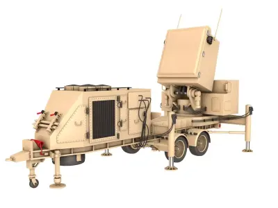 Raytheon GhostEye MR radar 3D model
