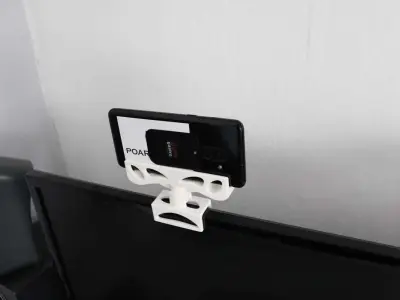 Phone Holder As Webcam Free 3D print model