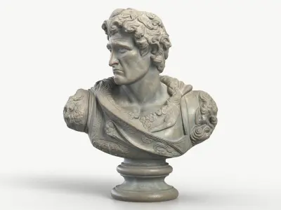 Classical Bust 001 3D model