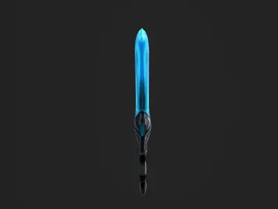 JellySword - SP Free low-poly 3D model