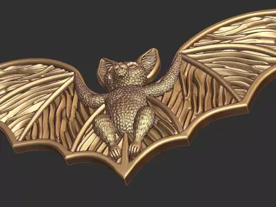 Bat pendent 3D model