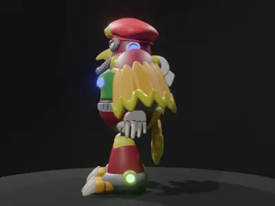 Storm Owl 3D model
