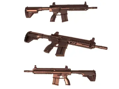 HK417 -  gen 3 3D print model