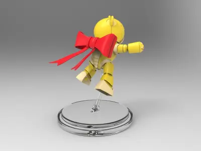 Beargguy III San 3D model