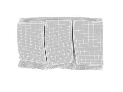 magazine pouch and bullet clip 3D model 3D model