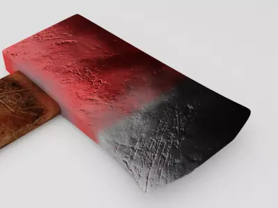 Old Axe - Realistic Game-Ready 3D Model Low-poly 3D model