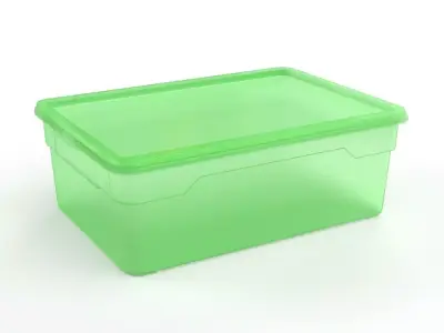 H2000414 BOX GRAY 3D model
