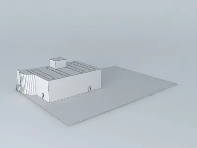 Small Industrial Laboratory Free 3D model