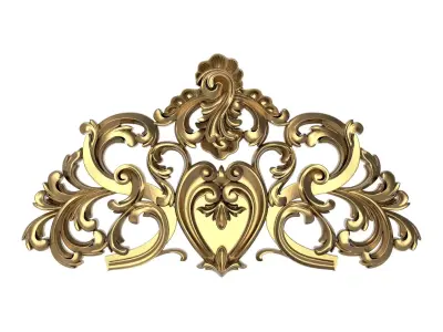  decorative pattern ready for 3D printing 3D model 512