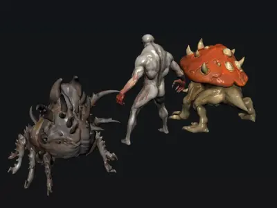 Creature Monsters 3D model buy