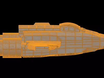 LEGO Spaceship 3D Print Model 3D print model