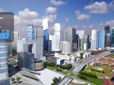 HK Central 3D model