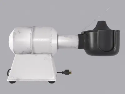 Optical Instrument Frame Heater Free low-poly 3D model