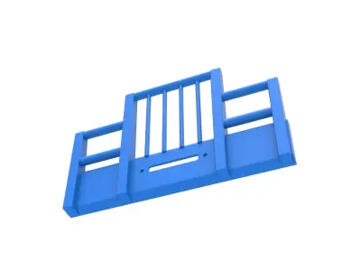 Moose bumper for semi truck V4 Scale 1 to 25 3D print model