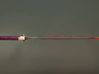 Elven king sword 3D model