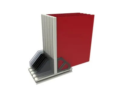 Office Files Low-poly 3D model