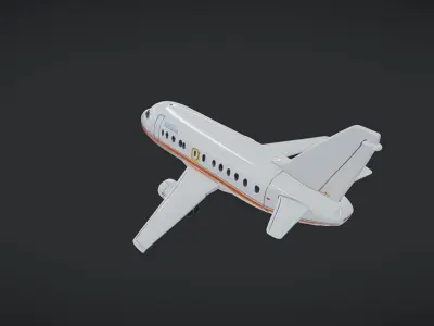 Aeroplane 3D model