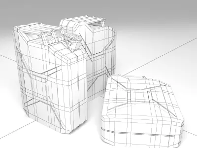 Jerry Can Old 3D model