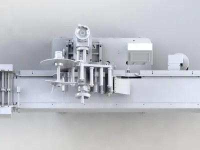 Automated Labeling Machine A1 3D model