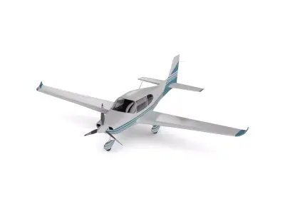 Light Aircraft 3D model order