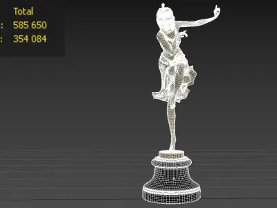 sculpture Dancer  3D model