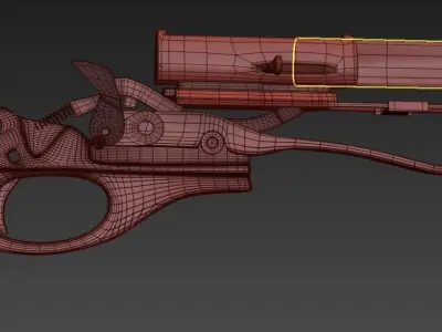 Remington 1100 3D model