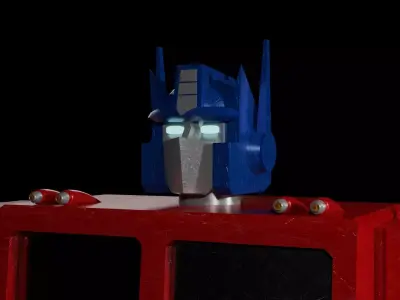 Optimus Prime Low-poly 3D model purchase