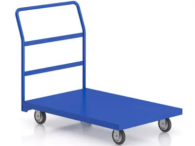 Market Service Cart 3D model