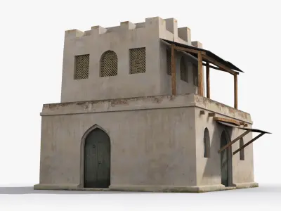 Arab xx5 Low-poly 3D model