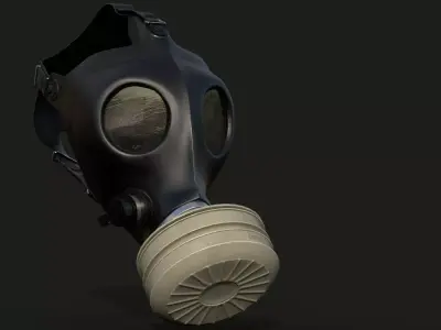 3D Protest Mask 3D model