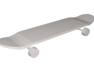 Skateboard 3D model purchase