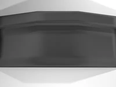Skateboard Track - Flatbar 3D model