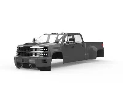 Rc body shell of 22 deffrent cars and trucks 3D print model