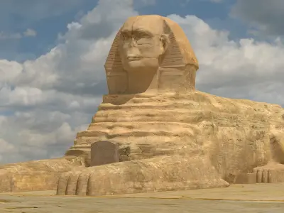 The Great Sphinx 3D model