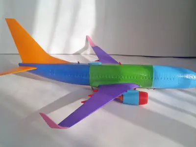 181113 Model kit Boeing 737-700 Sharklet Up 3D print model
