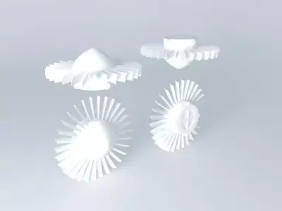 model flower Free 3D model
