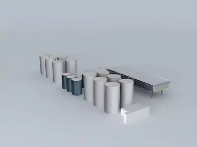 Lubrizol Tanks South Free 3D model purchase