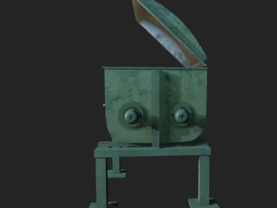 Z Blade Mixer Low-poly 3D model