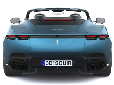 Ferrari Amalfi Spider 2027 3D model