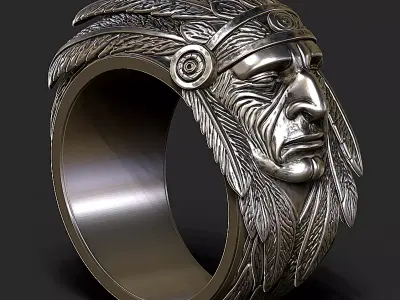Indian Ring 3D print model purchase