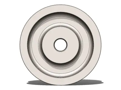 Roda Acoforja ACS 602 Wheel 3D model