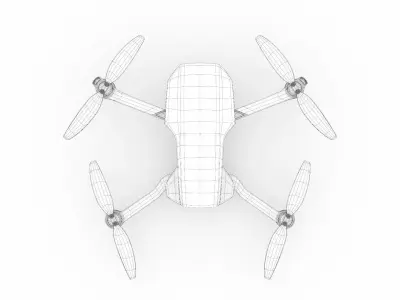 quadrocopter 3D model
