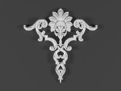 free 6 ornamental classic decoration 3d model kitbash vol 29 Free 3D model