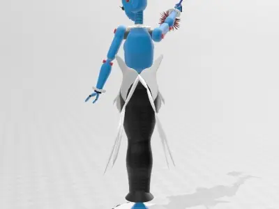 robot tina super sonico rosie jet son 3D print model
